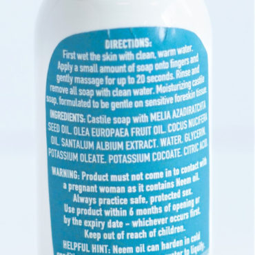 What's in the Novoglan Cleansing Soap - ingredients list.