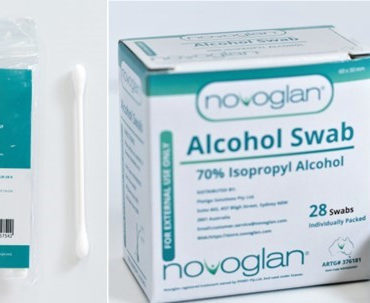 Novoglan Refill Pack (Contains 56 Swabs & 56 Buds  plus 8 LATEX  Inflation Balloons)